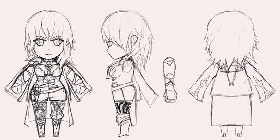 Byleth Ref Draving